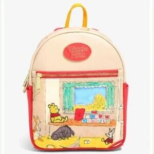 Disney‎ Winnie the Pooh Christopher Robin's Room Mini Backpack Exclusive